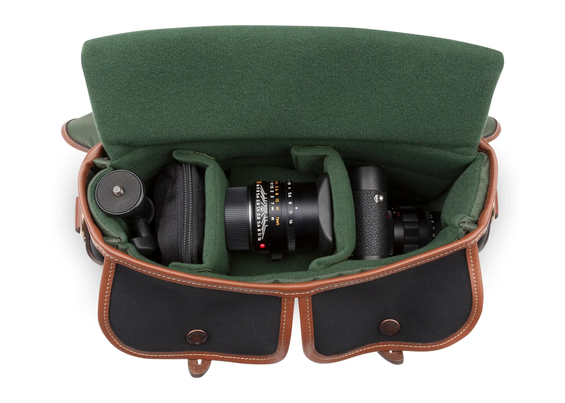 Billingham Hadley Small Pro (чёрная с коричневой отделкой)