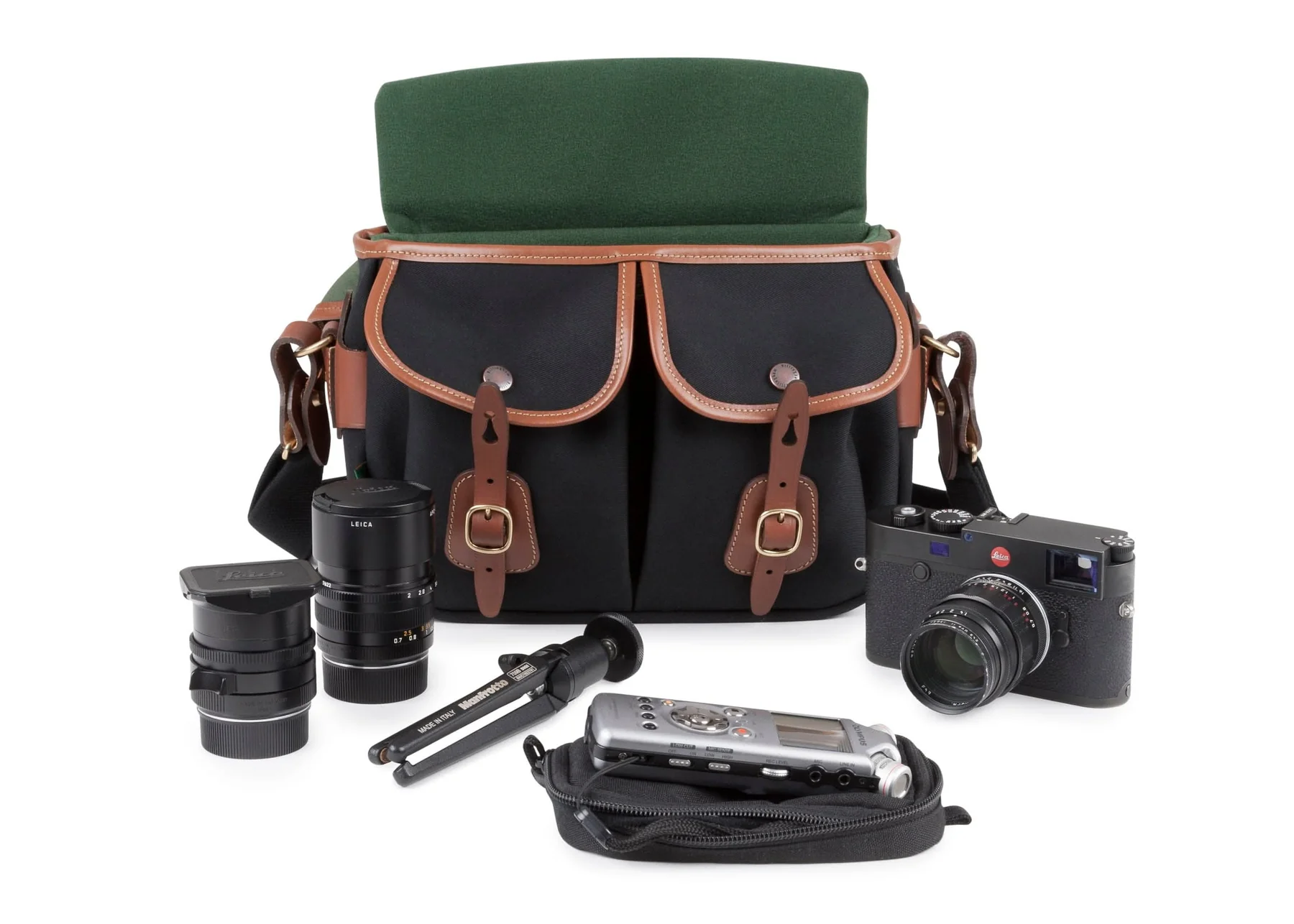 Billingham Hadley Small Pro (чёрная с коричневой отделкой)