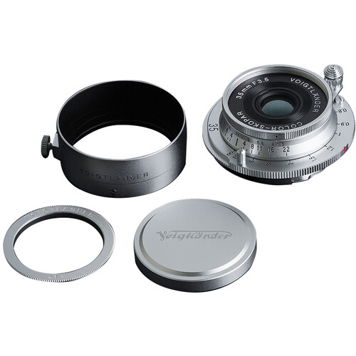 Voigtländer 35mm f/3.5 Color-Skopar Aspherical VM silver