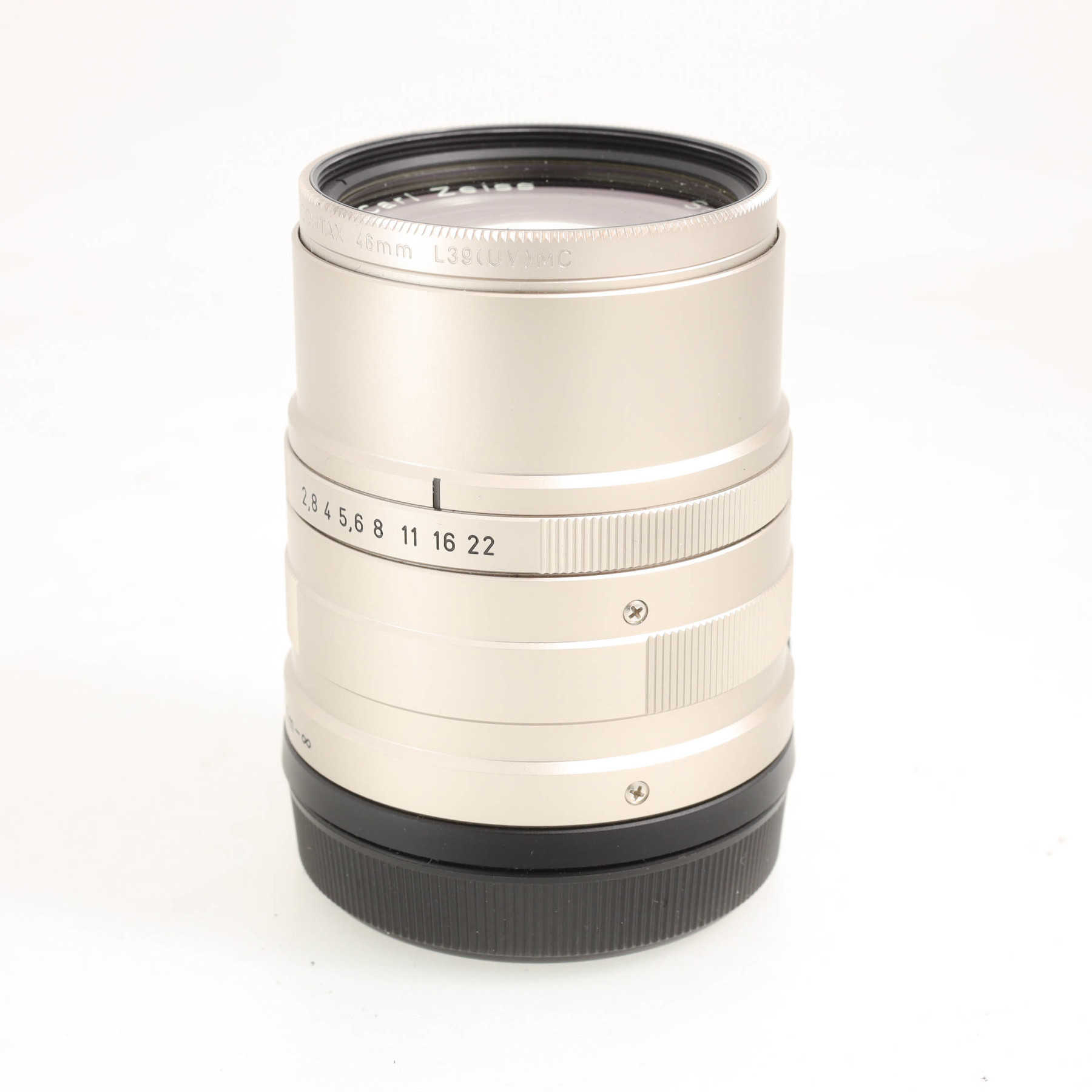 Contax G 90mm f/2.8 T* Carl Zeiss Sonnar silver Contax G 90mm f/2.8 T* Carl Zeiss Sonnar silver