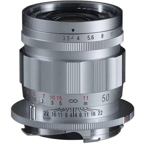 Voigtländer 50mm f/3.5 Apo-Lanthar Type II Silver (Leica M)