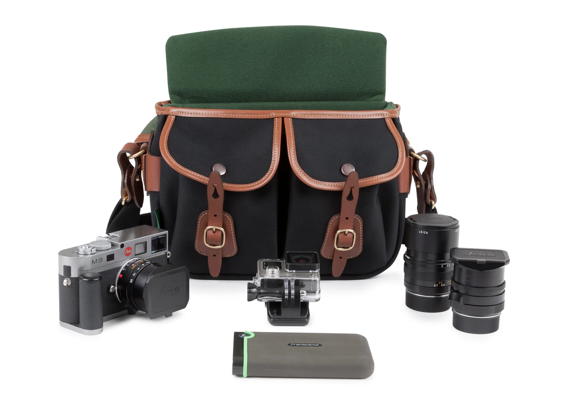 Billingham Hadley Small Pro (чёрная с коричневой отделкой)