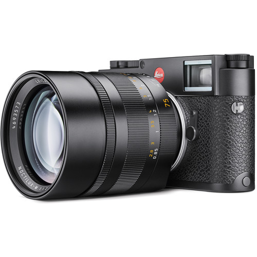 Leica 75mm f/1.25 Noctilux-M ASPH black Leica 75mm f/1.25 Noctilux-M ASPH black