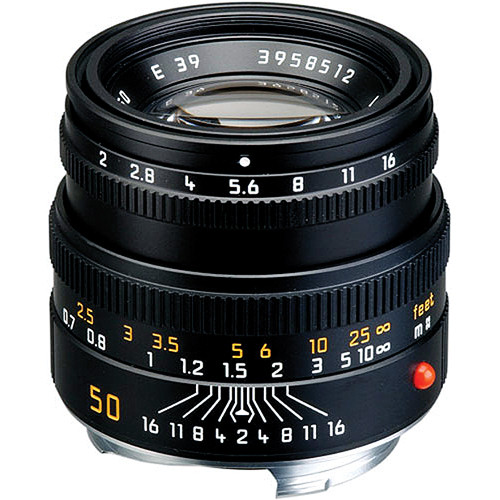 Leica 50mm f/2 Summicron M black
