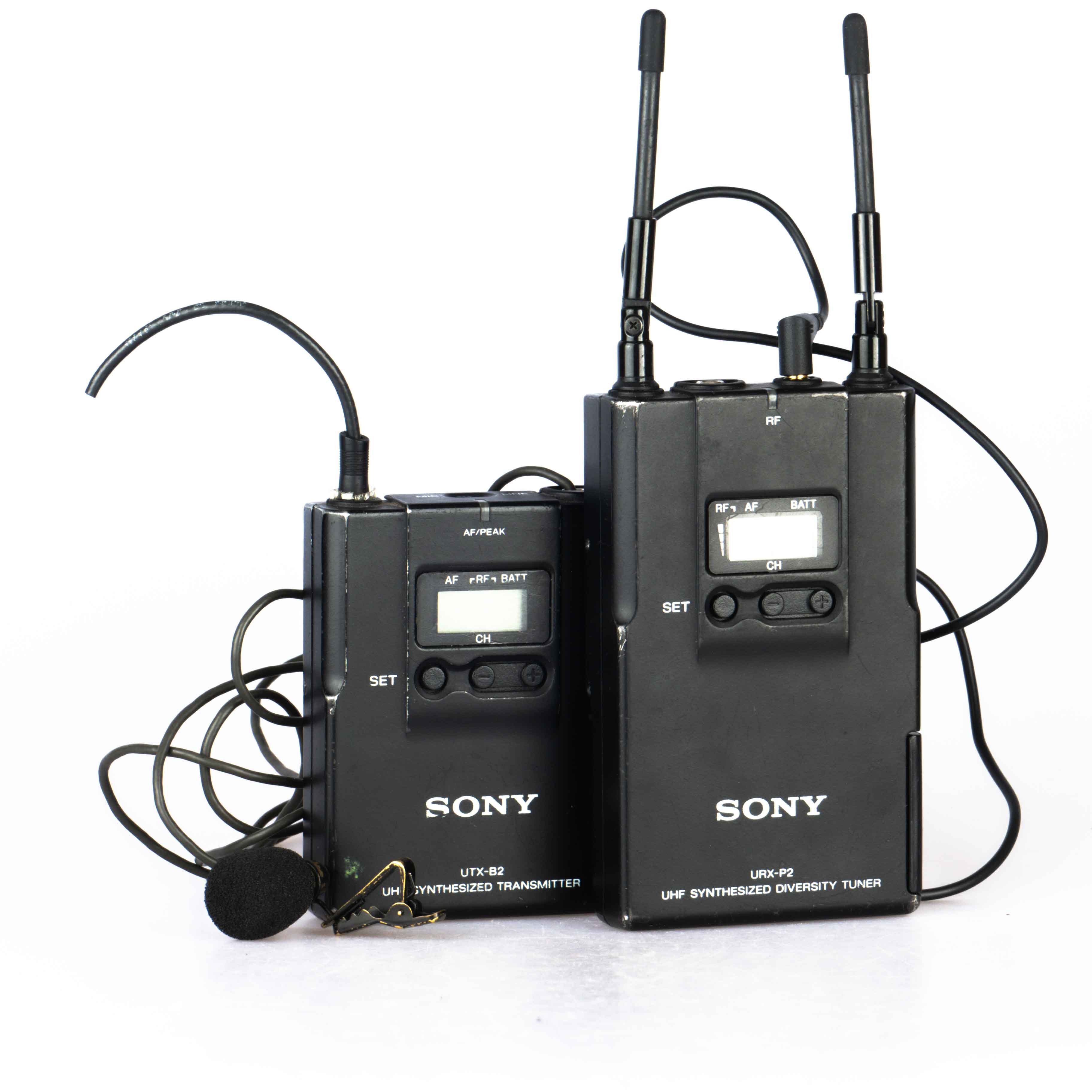 Sony Радиопетличка URX-P2/UTX-B2 Portable Wireless Microphone 