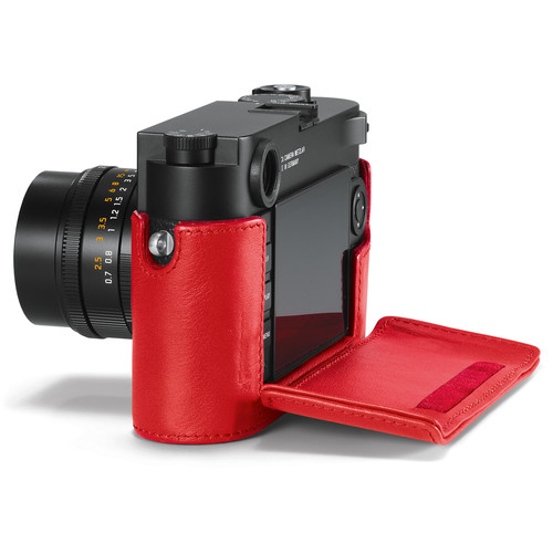 Leica получехол для M10 красная кожа